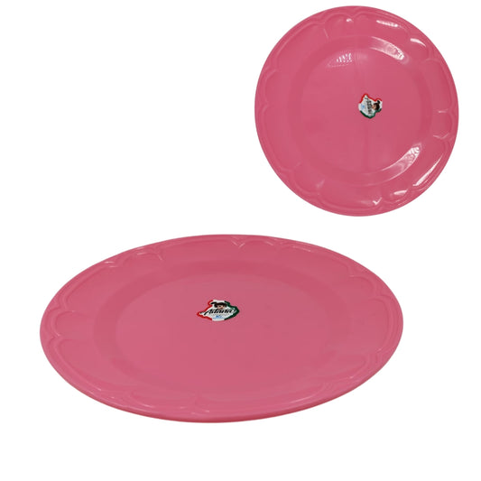 AIT-024 PLATO TRINCHE DE COLOR CHICO CON 1 PZ O CAJA CON 60 PZS
