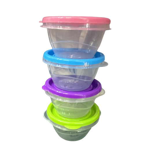 AIT-054 TUPPER FLOR REDONDO TRASLUCIDO 60ML CON 1 PZ O CAJA CON 160 PZS