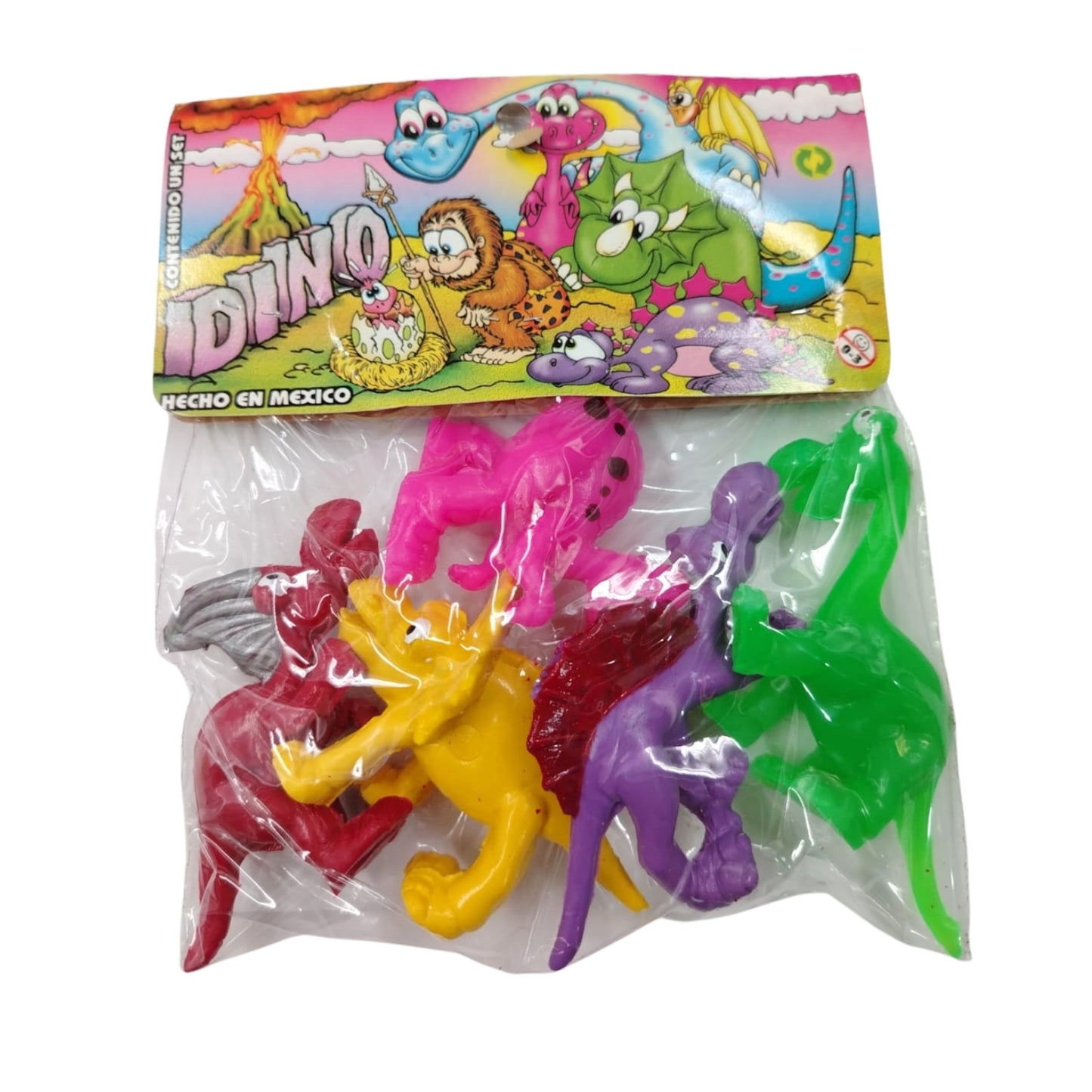 JUGUETE MAQUETA DINO BEBE CON 1 PZ O CAJA CON 100 PZS
