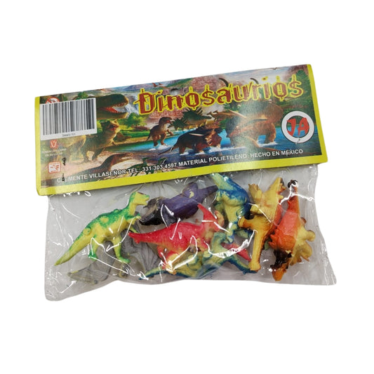 JUGUETE MAQUETA DINO CHICO CON 1 PZ O CAJA CON 100 PZS