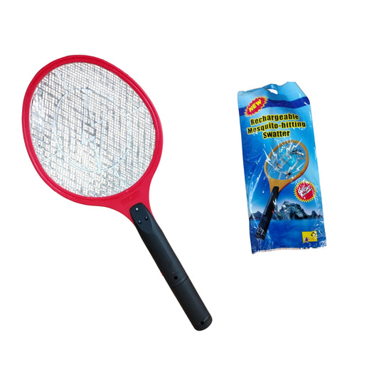 HFY-12697 RAQUETA MATAMOSQUITOS 127V RECARGABLE CON 1 PZ O CAJA CON 60 PZS