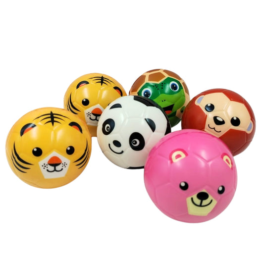 HFY-14112 PELOTA DE COLORES 10 CM CON 6 PZS O CAJA CON 40 PQTS