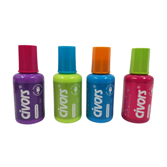 HFY-13254 CORRECTOR LIQUIDO 15 ML PAQUETE CON 15 PZS O CAJA CON 48 PQTS