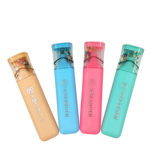 HFY-13529 MARCATEXTOS 6 COLORES PQ CON 36 PZS  O CAJA CON 32 PQTS