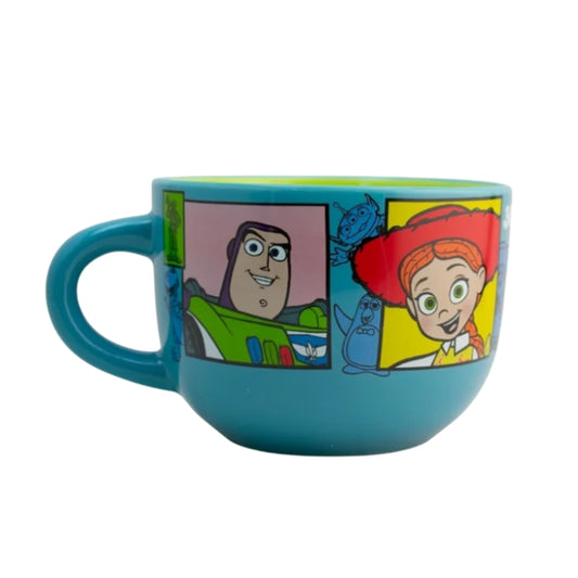 1738-695 TARRO JUMBO CERAMICA TOY STORY 30 ANIVERSARIO 820 ML CON 1 PZ O CAJA CON 24 PZS