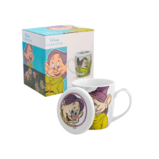 1754-106 TARRO CON TAPA BLANCA NIEVES 385 ML CON CAJA DE REGALO CON 1 PZ O CAJA CON 24 PZS