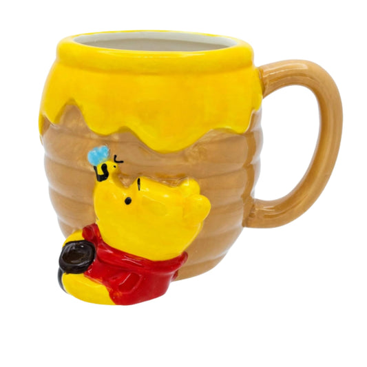 1778-11 TAZA 3D DE CERAMICA WINNIE POOH 680 ML CON 1 PZ  O CAJA CON 24 PZS