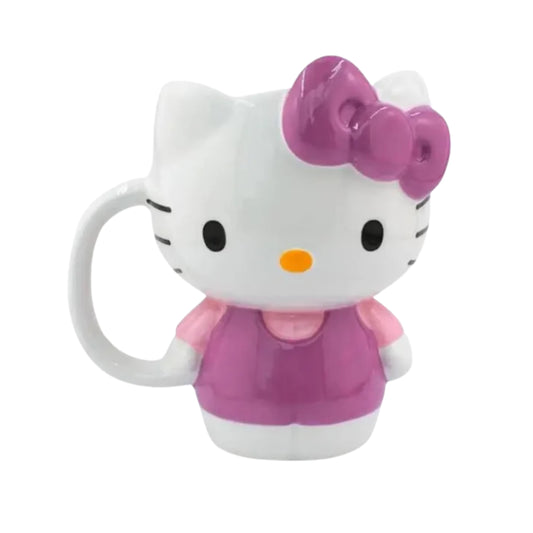 1778-35 TARRO DE CERAMICA 3D HELLO KITTY 591 ML CON 1 PZ  O CAJA CON 24 PZS