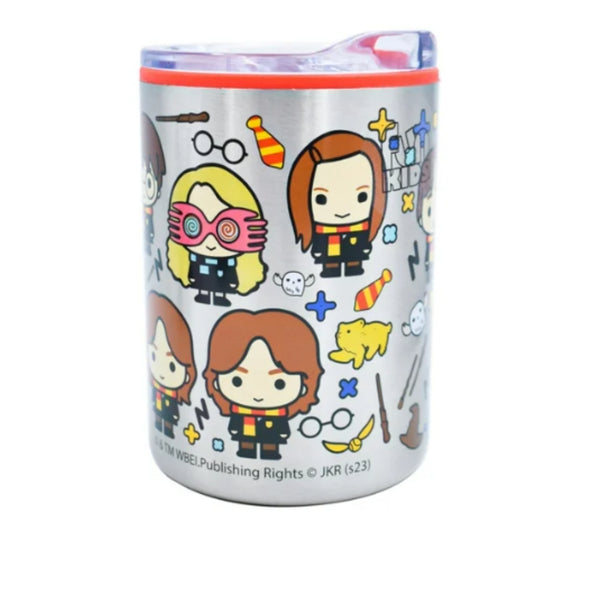 2415-4085 TERMO DOBLE PARED HARRY POTTER 350 ML CON 1 PZ O CAJA CON 12 PZS