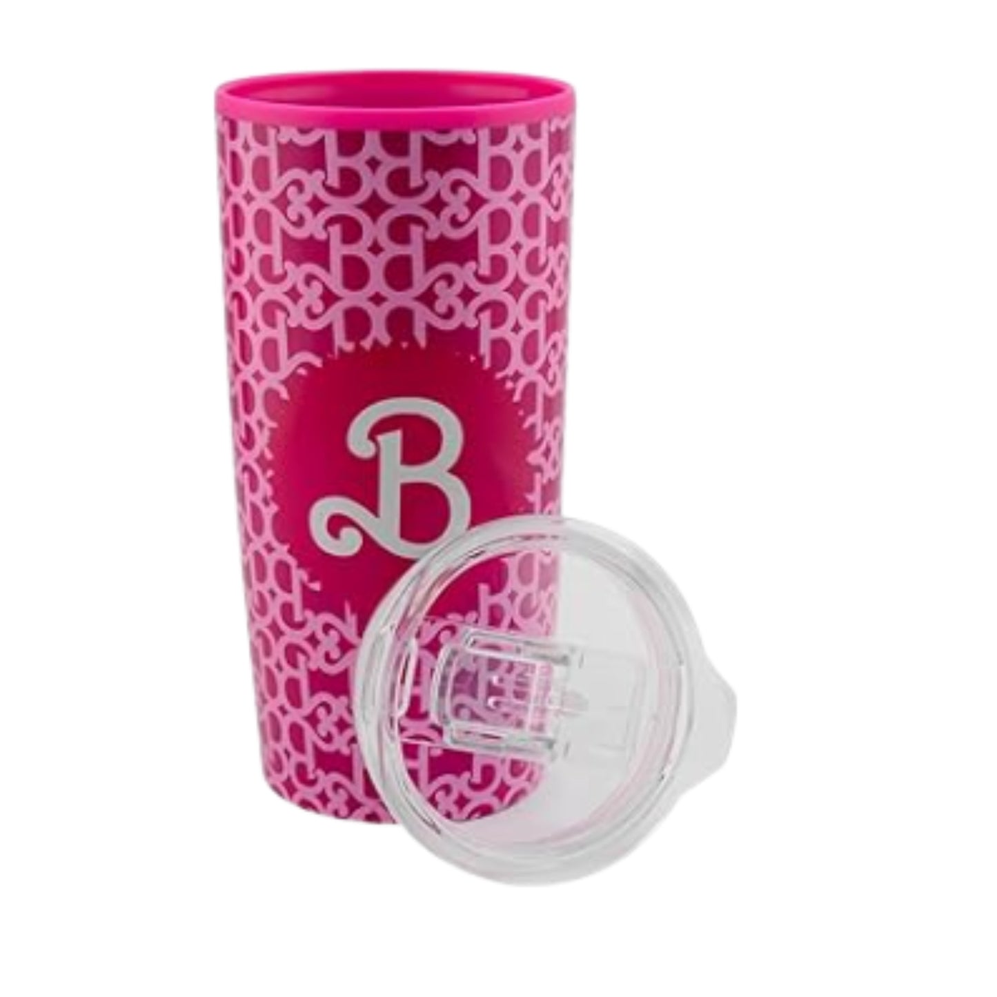 2415-4602 TERMO DOBLE PARED BARBIE 500 ML CON 1 PZ O CAJA CON 12 PZS