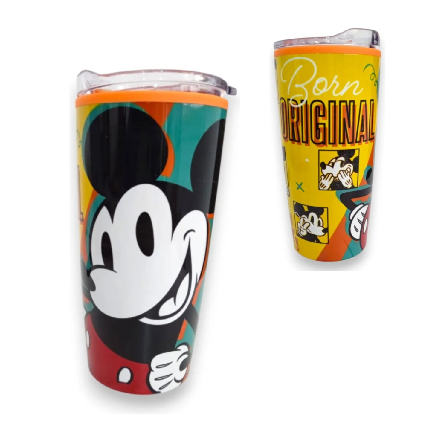 2415-4892 TERMO DOBLE PARED 500 ML MICKEY Y MINNIE CON 1 PZ O CAJA CON 12 PZS