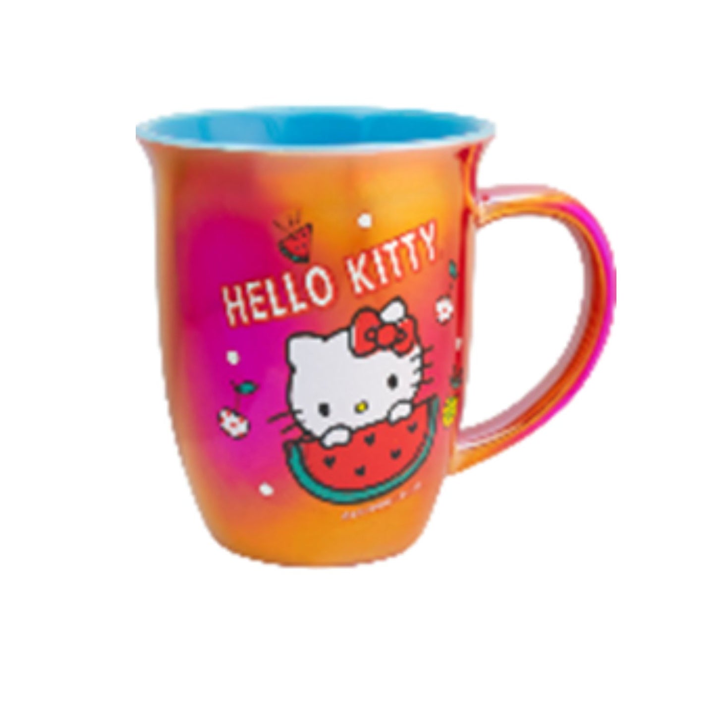 2415-5324 TARRO IRIDISCENTE HELLO KITTY 470 ML CON 1 PZ  O CAJA CON 8 PZS