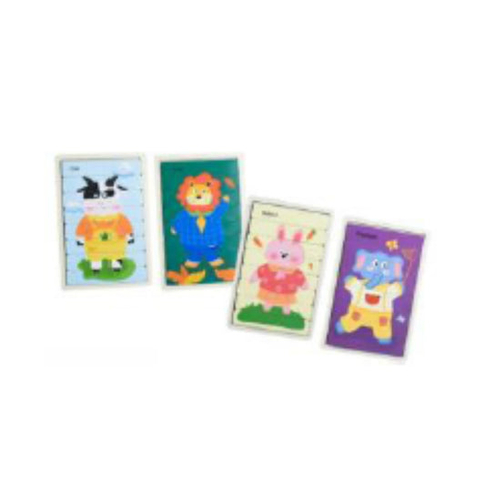 HFY-13733 ROMPECABEZAS 8 PZS 20x13 CM CON 1 PZ O CAJA CON 120 PZS