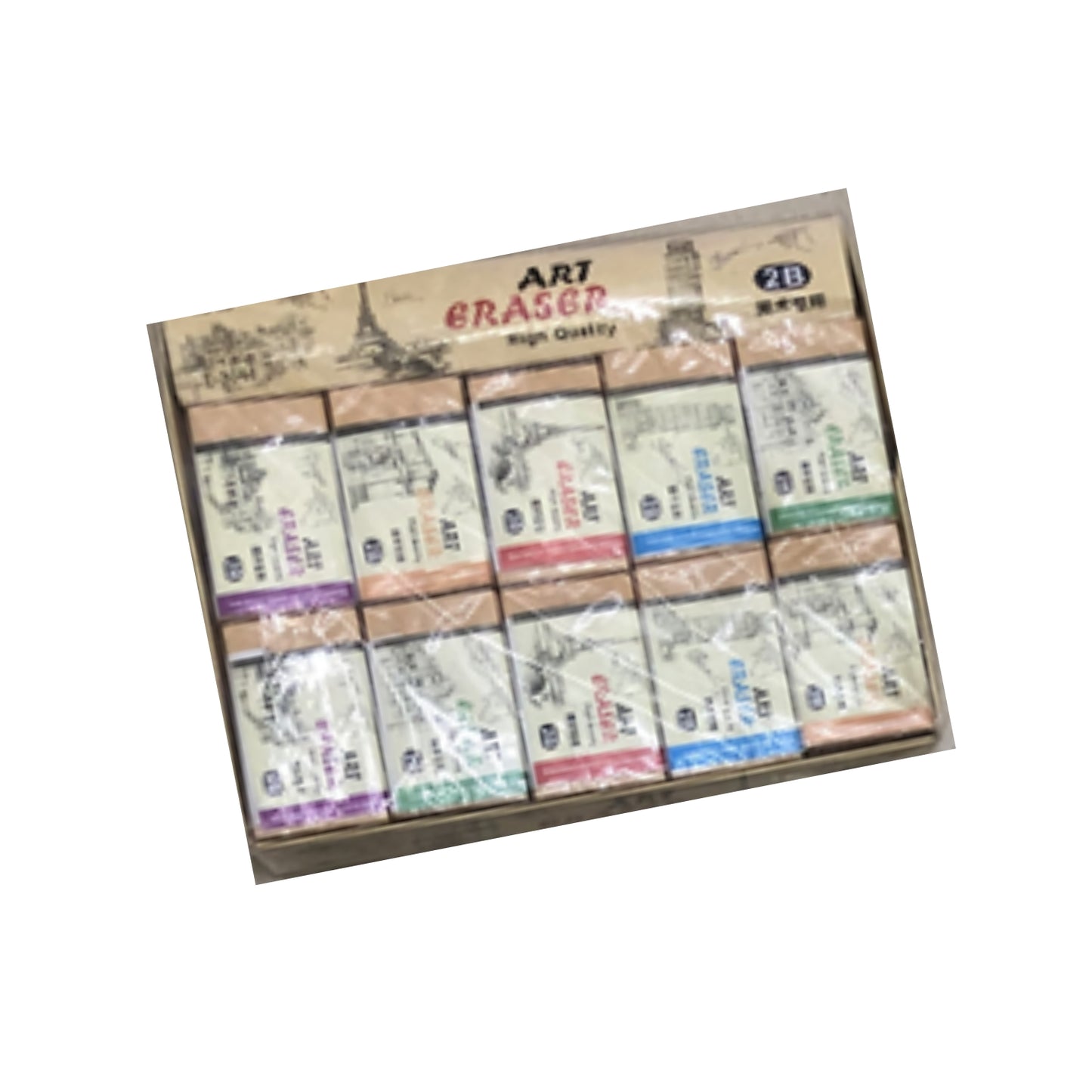 C-556-691 GOMA DE BORRAR PAQUETE CON 30 PZS  O CAJA CON 40 PQTS