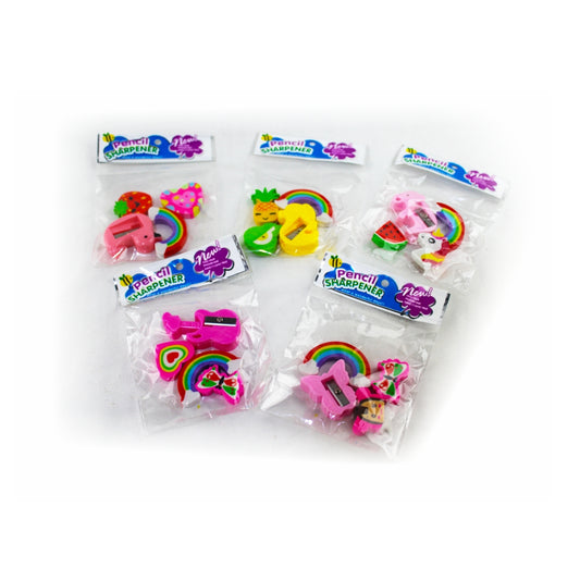 GPM-3252 ZP-0937 BLISTER DE BORRADOR Y SACAPUNTAS CON 1 PZ O CAJA CON 720 PZS