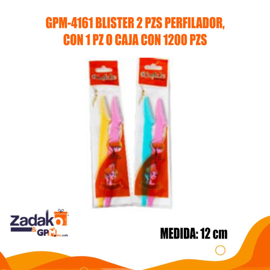 GPM-4161 BLISTER 2 PZS PERFILADOR, CON 1 PZ O CAJA CON 1200 PZS