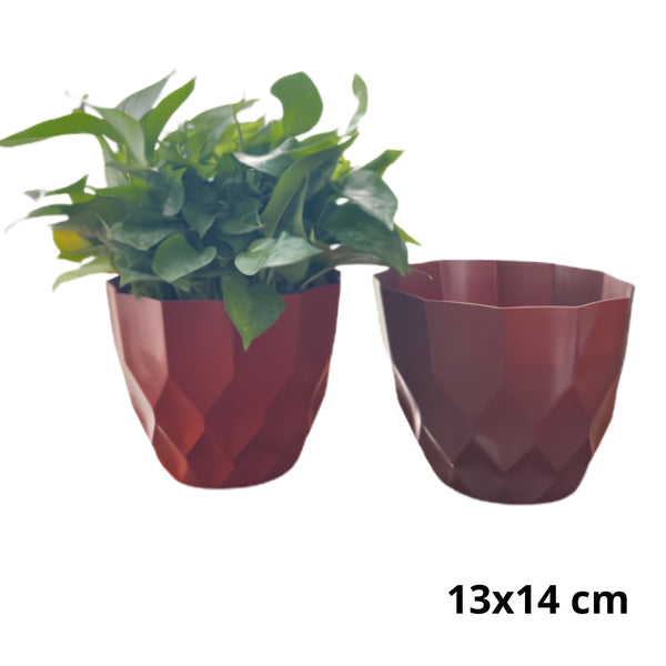 N-GPM-6723  AM-0464A-14 MACETA DE PLASTICO, CON 1 PZ O CAJA CON 288 PZS