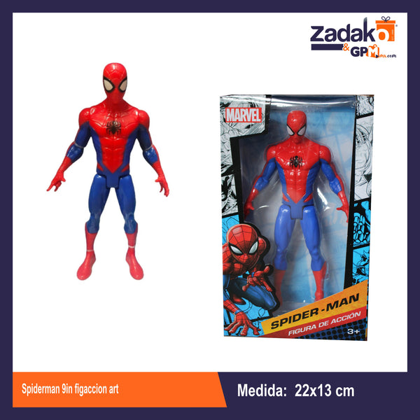T378857 SPIDERMAN FIGURA DE ACCION ART CON 1 PZ O CAJA CON 24 PZS