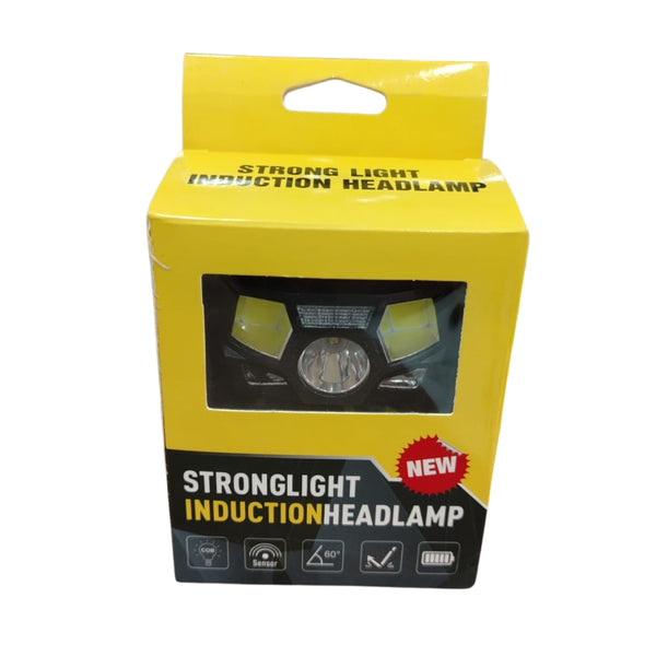GPM-8666 LINTERNA LED ,LAMPARA FRONTAL DE INDUCCION DE LUZ FUERTE 6.3 X 4.3 X 4 CM CON 1 PZ O CAJA CON 240 PZS