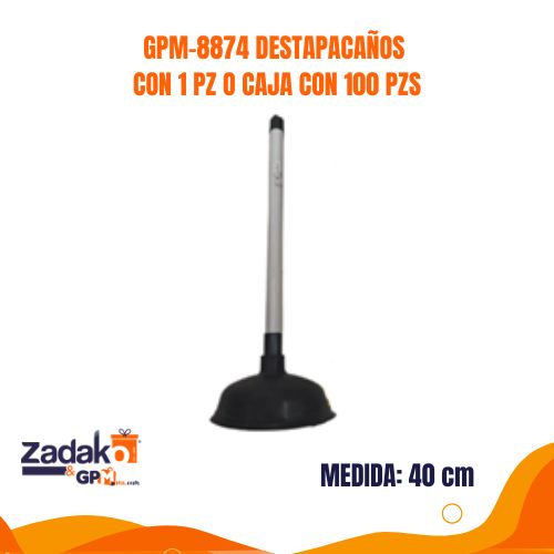 GPM-8874 DESTAPACAÑOS CON 1 PZ O CAJA CON 100 PZS