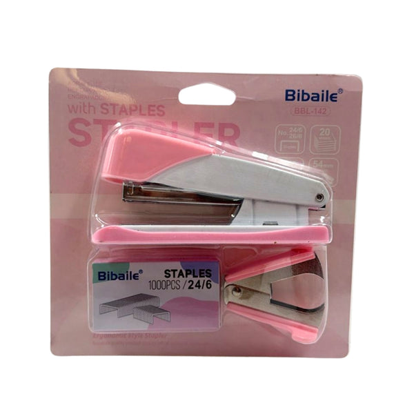 GPM-9140 SET DE ENGRAPADORA, GRAPAS Y QUITA GRAPAS CON 1 PZ O CAJA CON 96 PZS