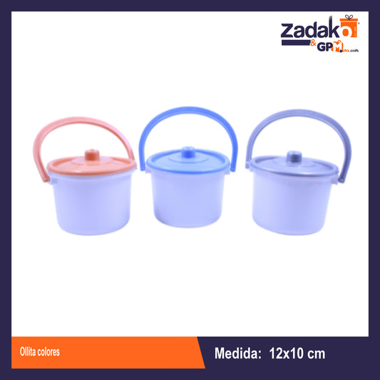 N-GPM-9321  OLLITA COLORES CON 1 PZ O CAJA CON 20 PZS