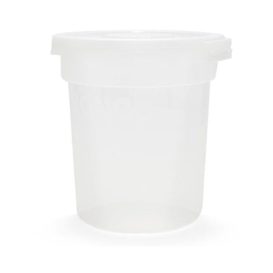 CONTENEDOR DE ALIMENTOS No. 40 TRANSPARENTES CON TAPA CON 1 PZ O CAJA CON 6 PZS.