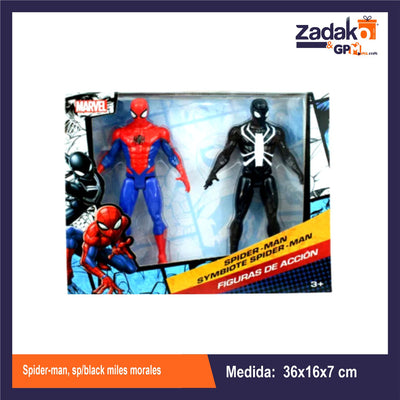 T378880 SPIDER-MAN, SP/BLACK MILES MORALES CAJA CON 1 PZ O CAJA CON 12 PZS
