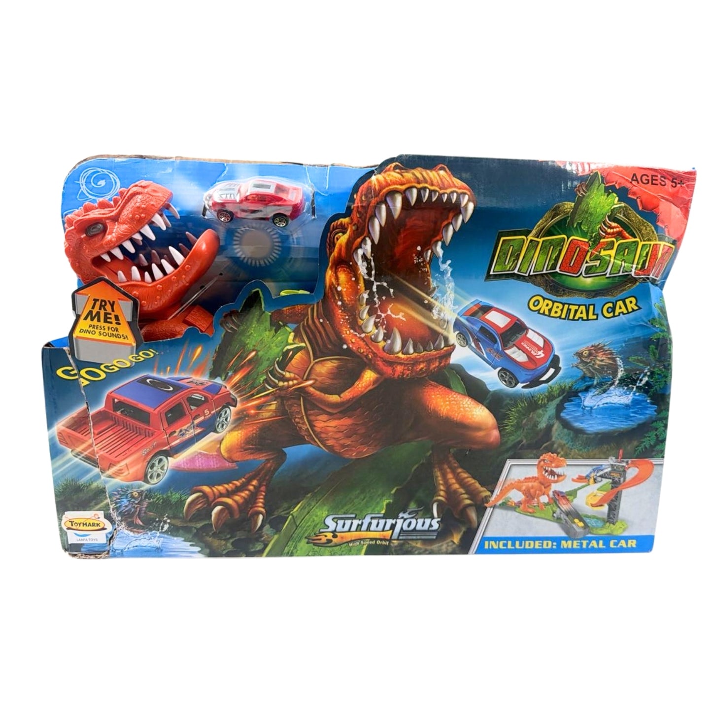 HP1161660 PISTA DINOSAURIO EN CAJA 49.2x33.5x8 CM CON 1 PZ O CAJA CON 18 PZS
