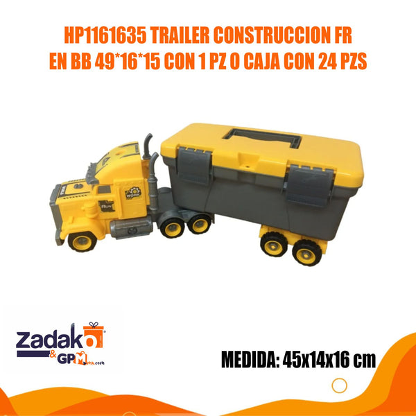 HP1161635 TRAILER CONSTRUCCION FR EN BB 49x16x15 CON 1 PZ O CAJA CON 24 PZS