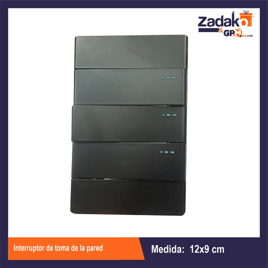 GPM-0126 INTERRUPTOR DE TOMA DE LA PARED CON 1 PZ CON 1 PZ O CAJA CON 100 PZS