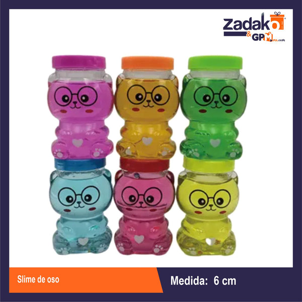 GPM-0458 SLIME DE OSO CON 12 PZS O CAJA CON 40 PQTS