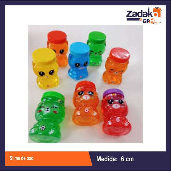 GPM-0459 SLIME DE OSO CON 12 PZS O CAJA CON 40 PQTS