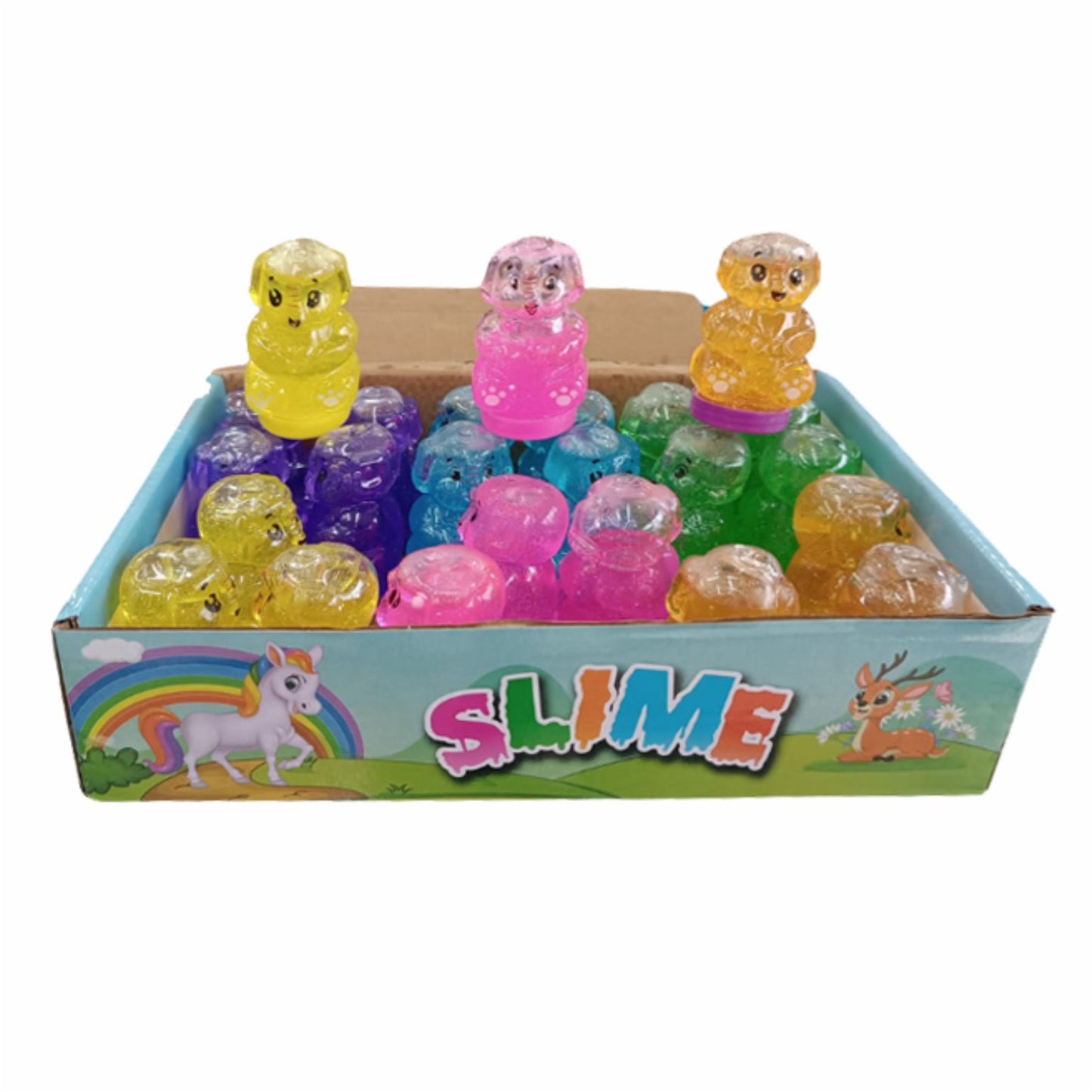 GPM-0522 SLIME ANIMALITOS CON 24 PZS O CAJA CON 20 PQTS