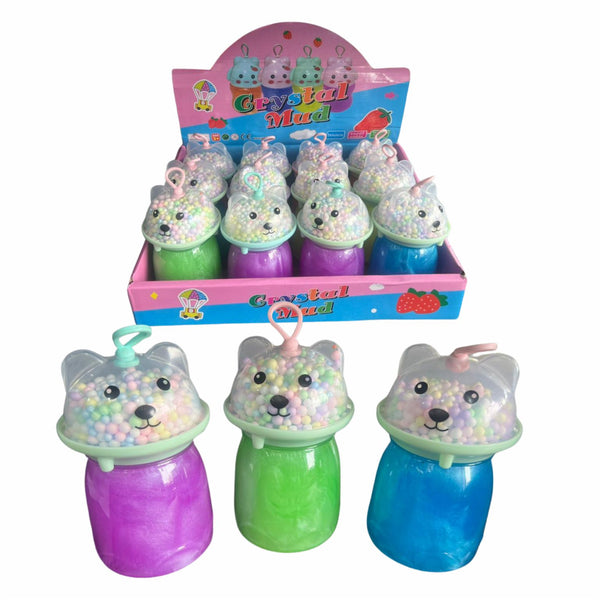 GPM-0532 SLIME EN FORMA DE OSITO CON 12 PZS O CAJA CON 8 PQTS