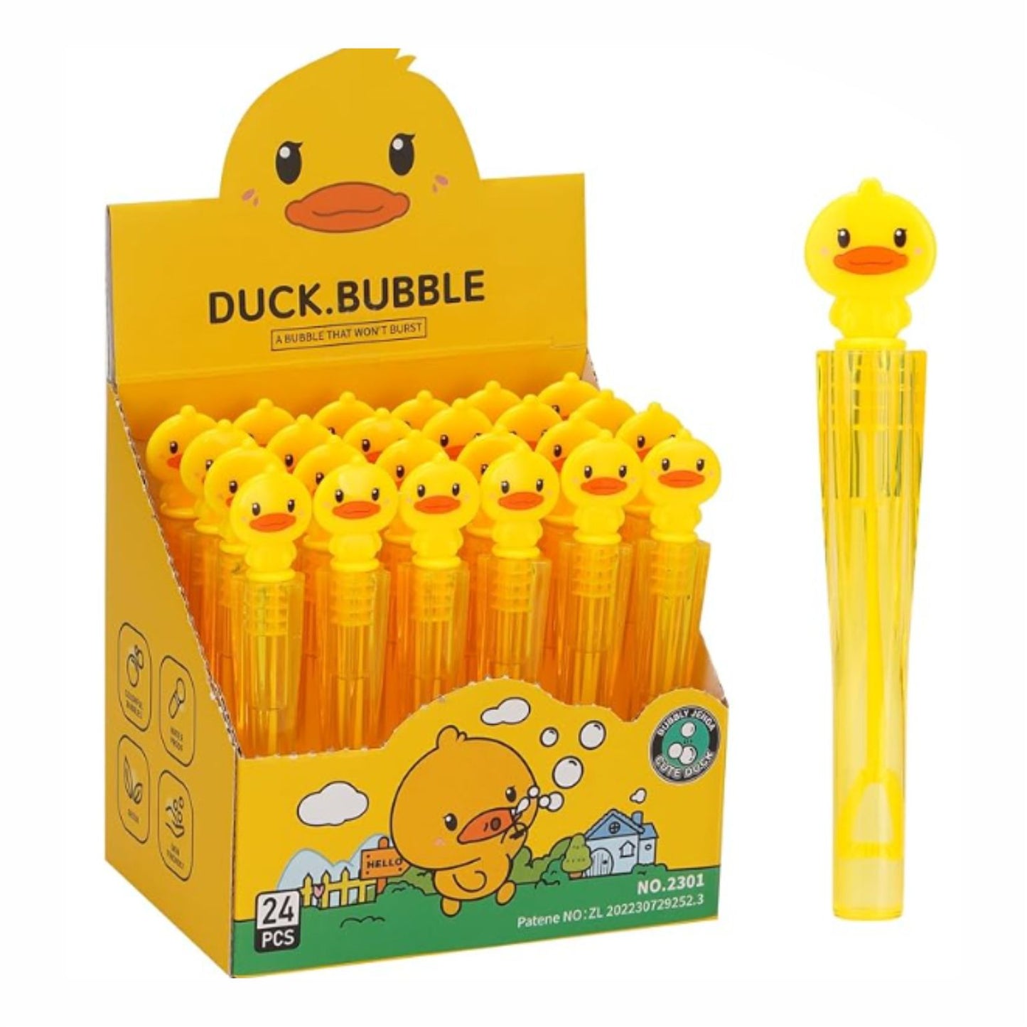 GPM-0593 BURBUJA DE GEL DE PATOS CON 24 PZS O CAJA CON 60 PQTS