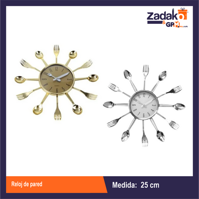 KS034 RELOJ DE PARED CON 1 PZ O CAJA CON 20 PZS