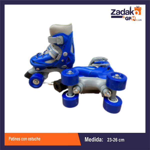 ZJN-0317 PATINES CON ESTUCHE CON 1 PZ O CAJA CON 6 PZS