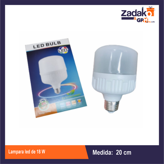 GPM-6922 LAMPARA LED DE 13W CON 1 PZ O CAJA CON 100 PZS