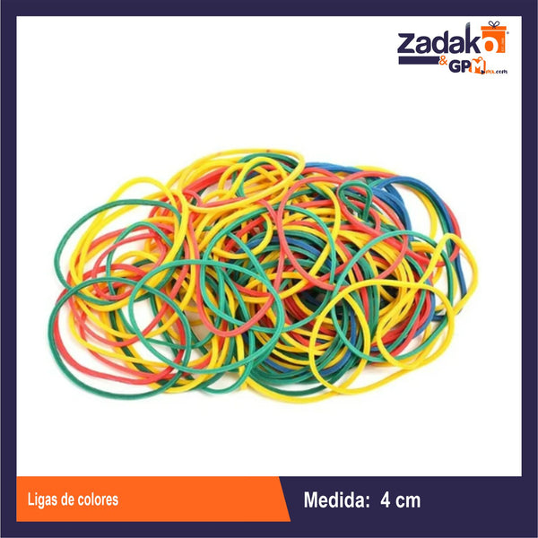 HFY-9216 LIGAS DE COLORES CON 1 PZ O CAJA CON 240 PZS