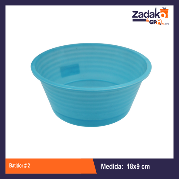 BATIDOR No. 2 CON 1 PZ O CAJA CON 100 PZS