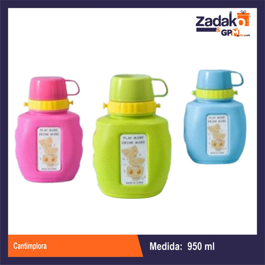 AD-0207-1  CANTIMPLORA 950 ML CON 1 PZS O CAJA CON 90 PZS