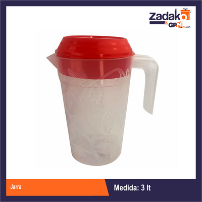 JARRA 3 LITROS CON 1 PZ O CAJA CON 21 PZS