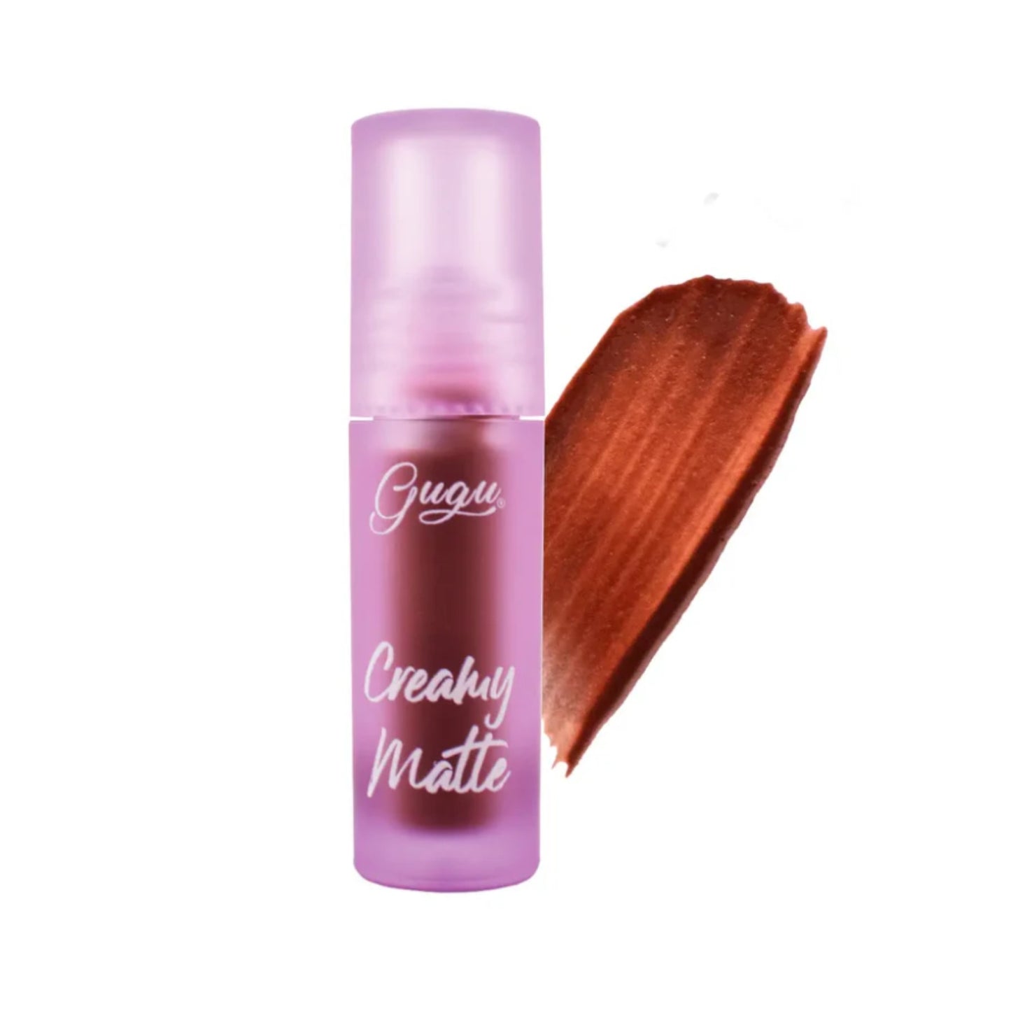 MTE03 CREAMY MATTE GUGU LABIAL LIQUIDO, PAQUETE CON 12 PZS
