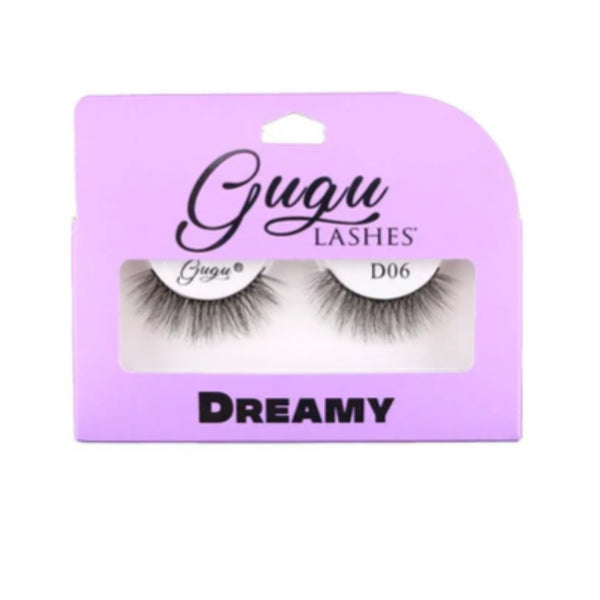 D06 DREAMY INDIVIDUAL 1 PAR DE PESTAÑAS POSTIZAS, PAQUETE CON 12 PZS