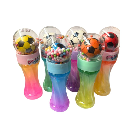 TG-142-71 SLIME CON PERLAS Y BALONCITO 5.5 x 18 CM PAQ CON 6 PZS O CAJA CON 24 PQTS