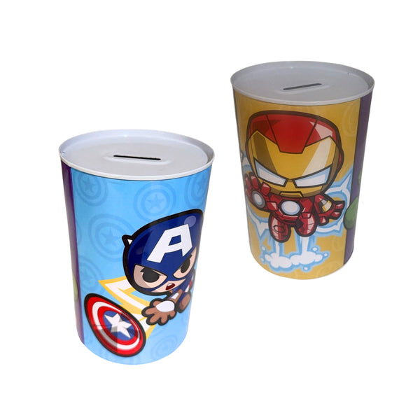 ACCG-3 ALCANCIA METALICA AVENGERS CON 1 PZ O CAJA CON 48 PZS