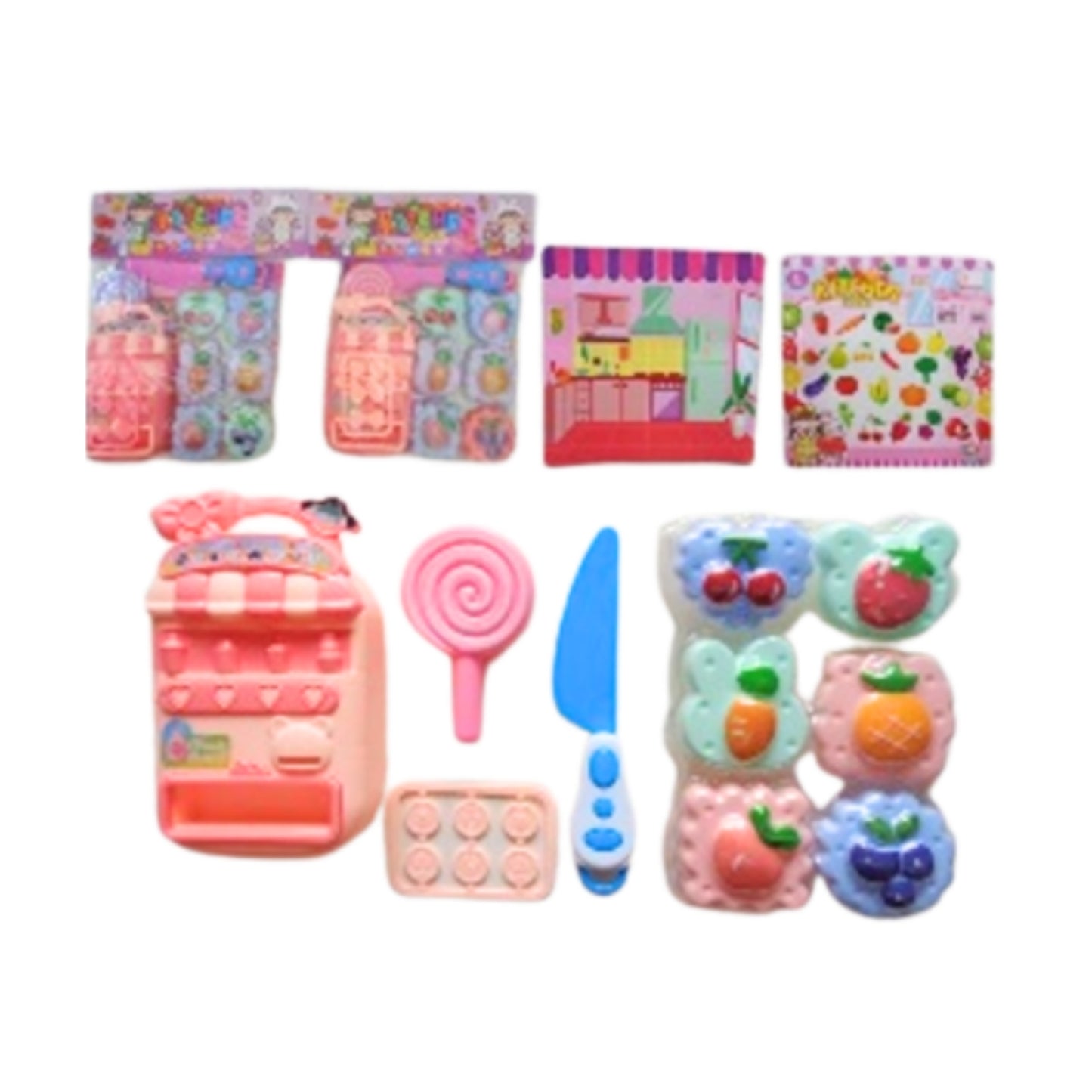 TG-0358C JUGUETE DE COCINA CON 1 PZ O CAJA CON 208 PZS