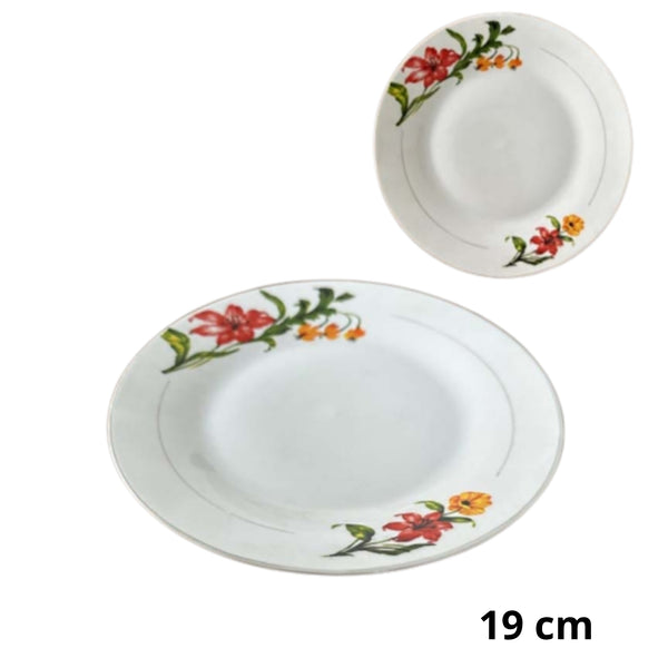 AW-5872-7.5 PLATO DE CERAMICA CON 1 PZ O CAJA CON 48 PZS