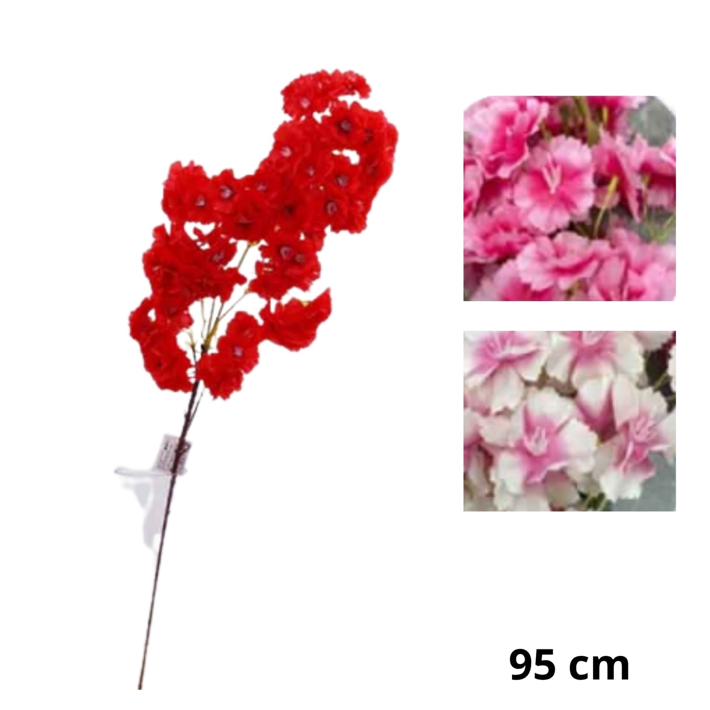 CZ-5073B FLORES ARTIFICIALES CON 1 PZ O CAJA CON 120 PZS